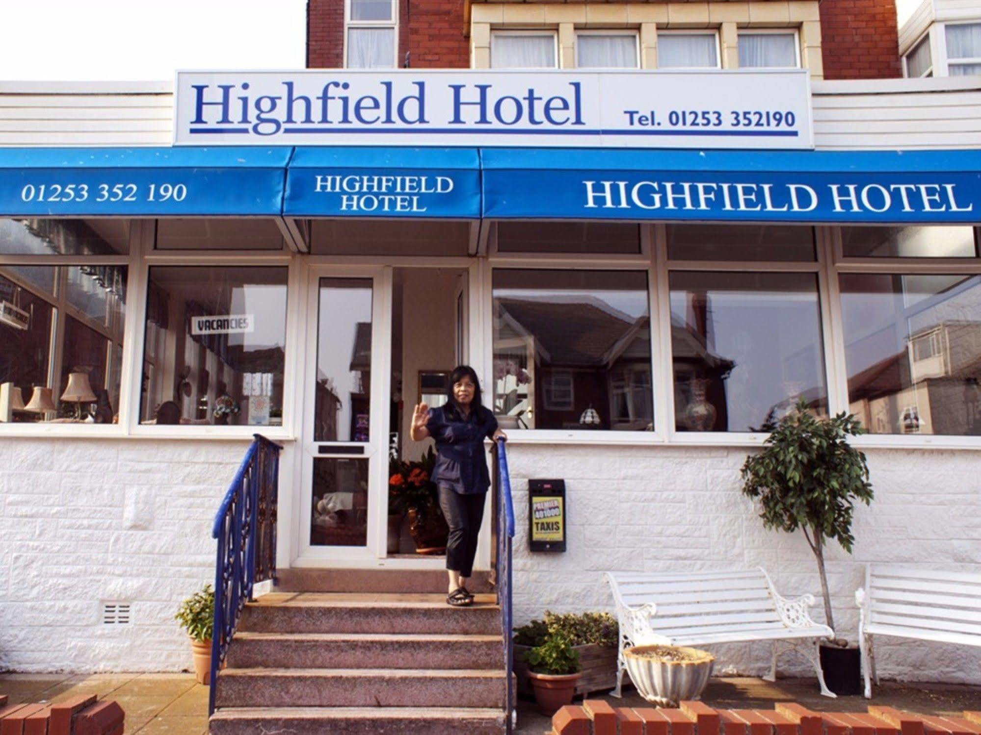 The Highfield Private Hotel ブラックプール エクステリア 写真